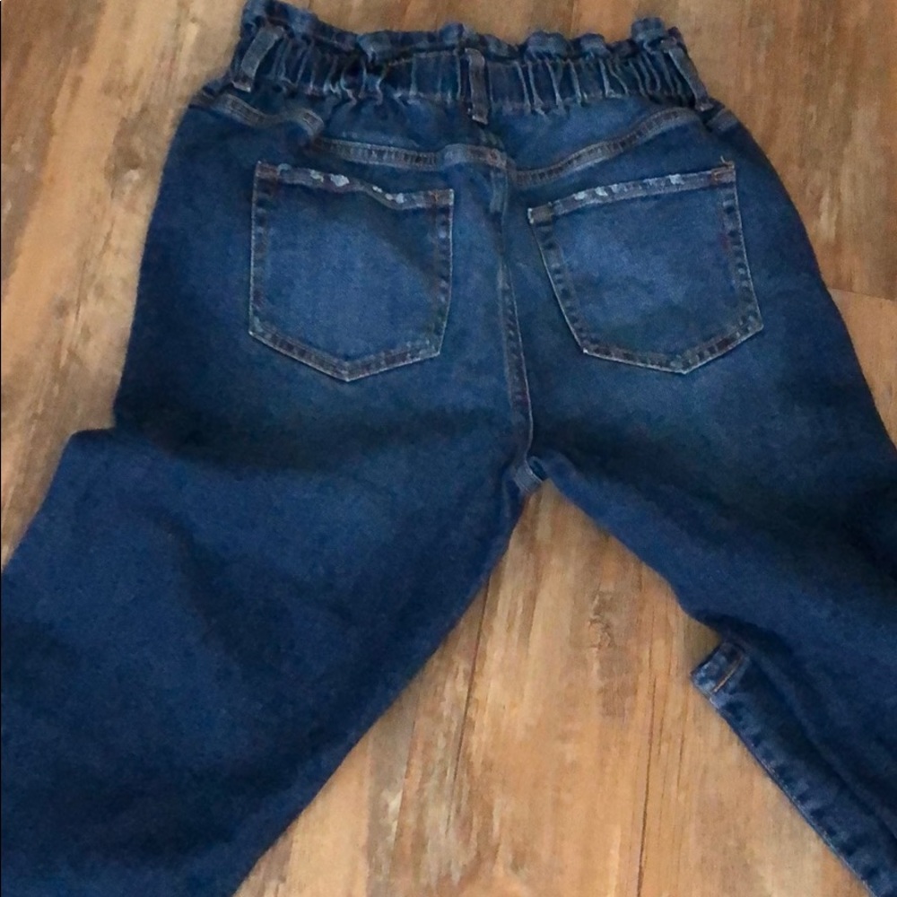 Cinch waist Jeans